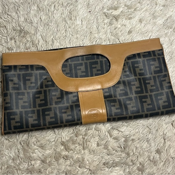 Vintage Fendi Clutch - Picture 2 of 12